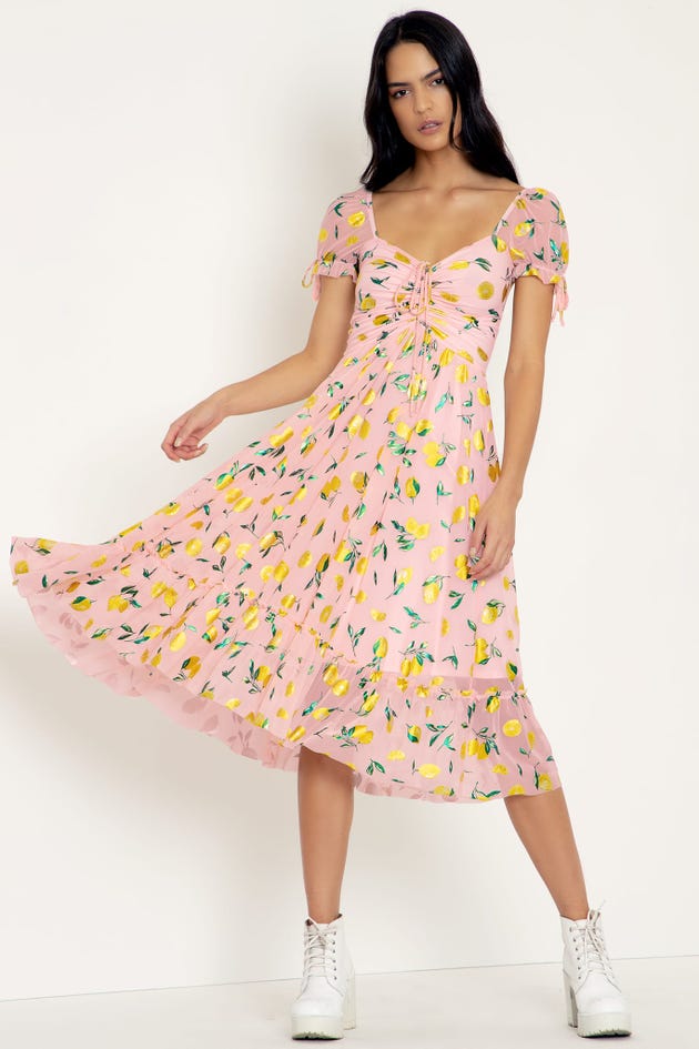 Pink Lemonade Tea Party Dress