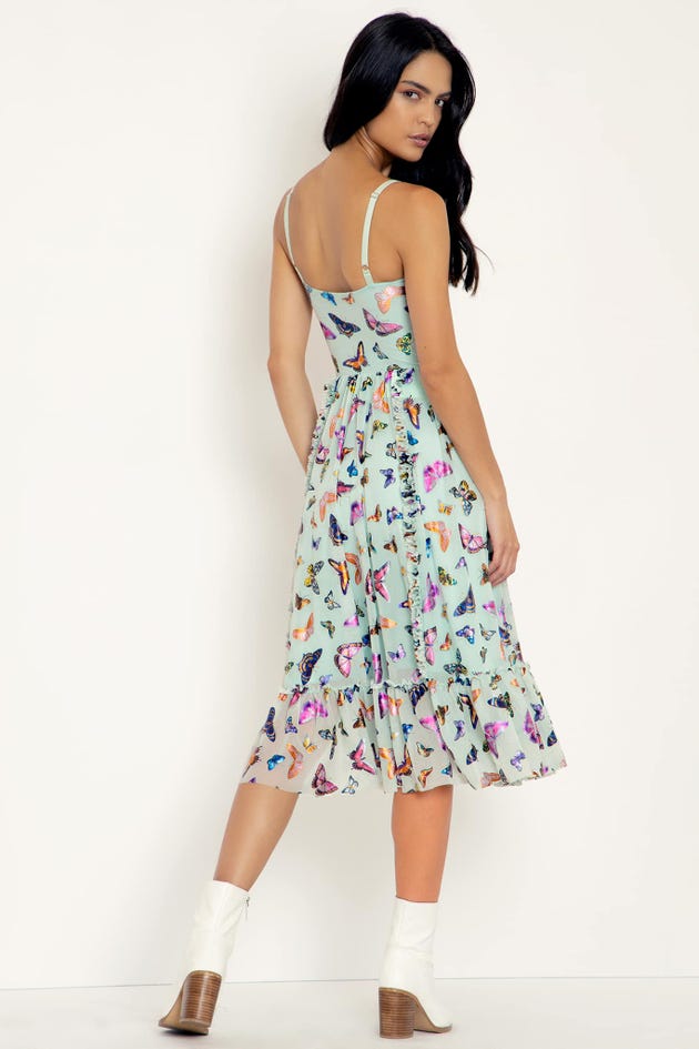 Flutterly Cute Ruffle Me Up Dress - Limited