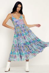 Crystal Magic Sheer Midaxi Dress