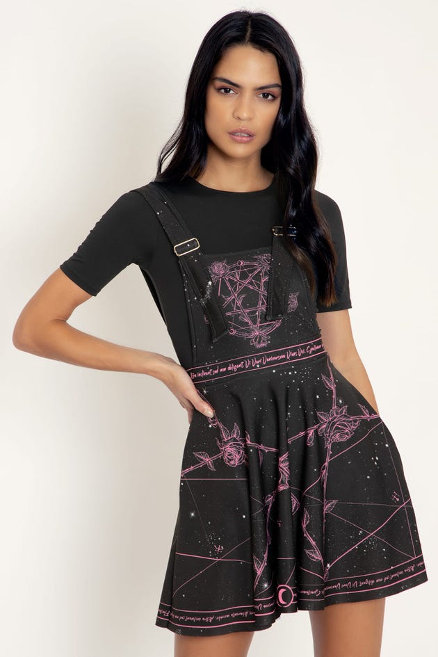 Bewitched Pink Apron Dress