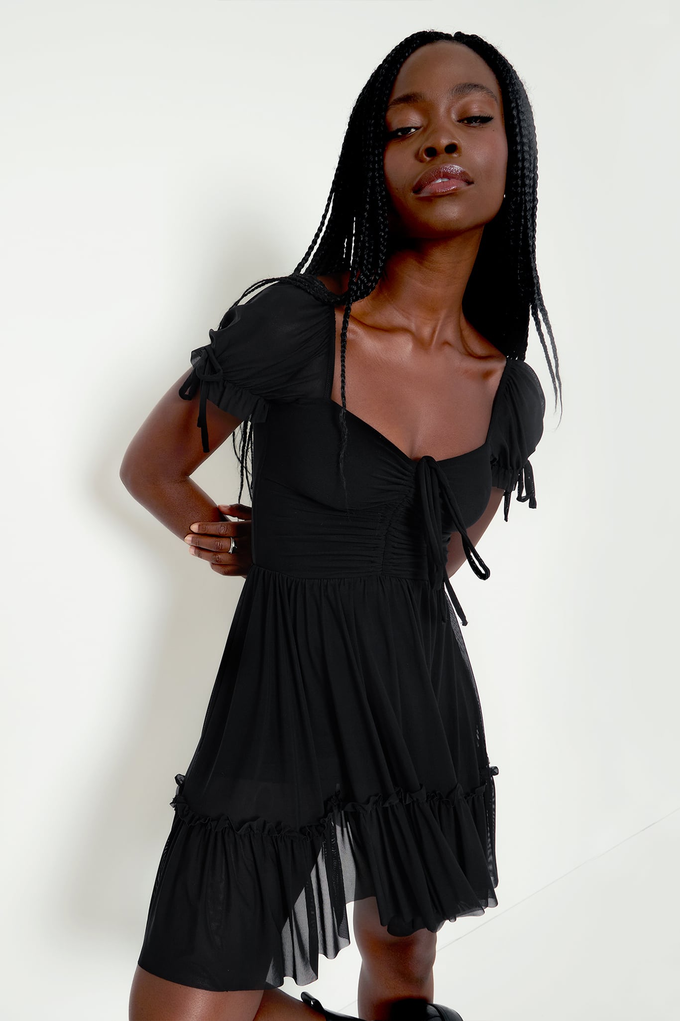 Black tea 2025 party dress