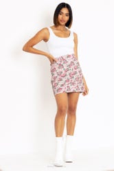 My Melody Strawberry Fields Pocket Mini Skirt