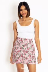 My Melody Strawberry Fields Pocket Mini Skirt