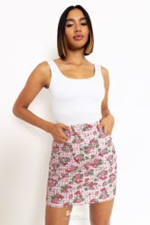 My Melody Strawberry Fields Pocket Mini Skirt