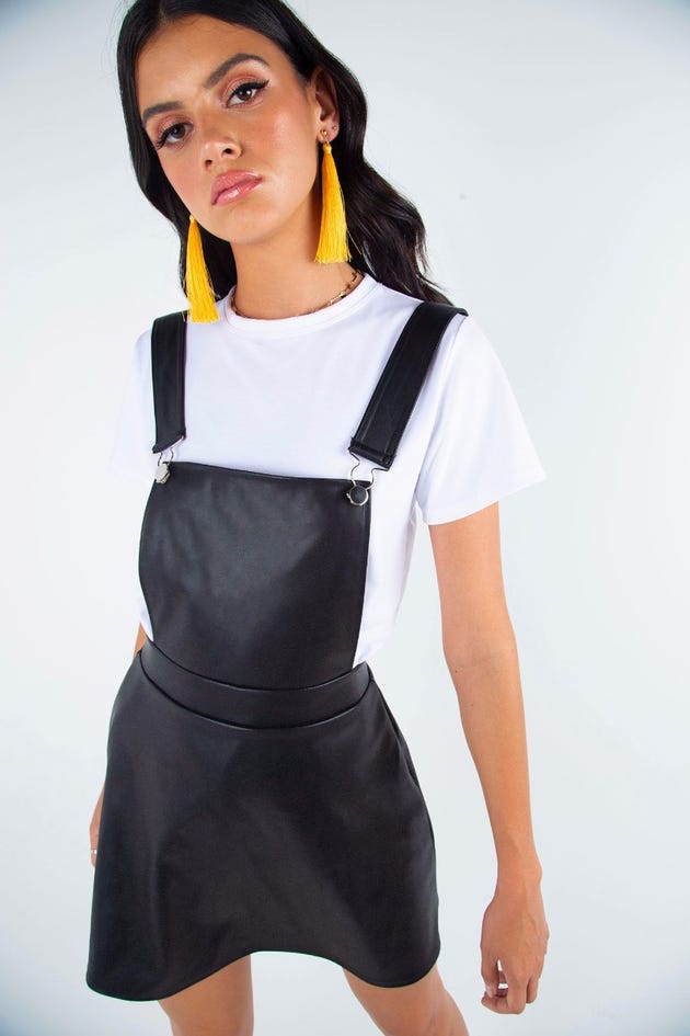 Route 66 A-Line Pinafore Dress