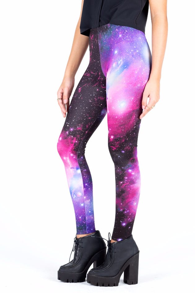 Galaxy Purple Leggings - Limited