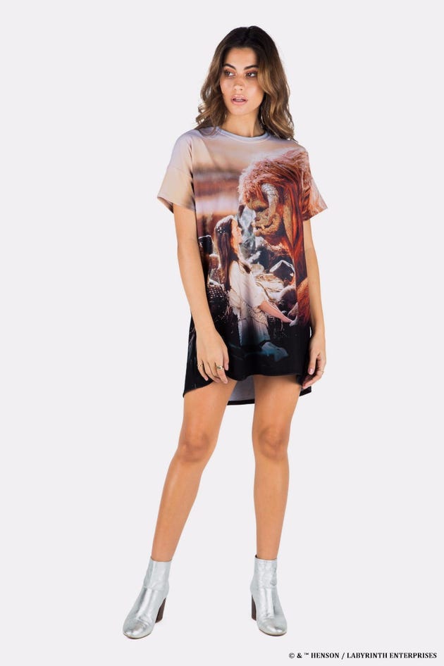 Ludo Slouched Tee Dress