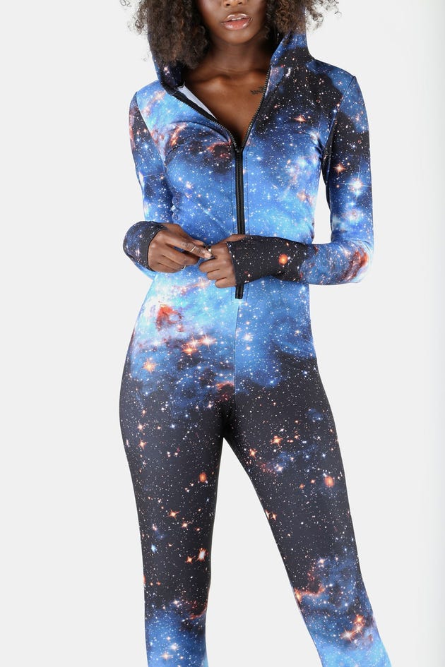 Galaxy Blue Snuggle Suit