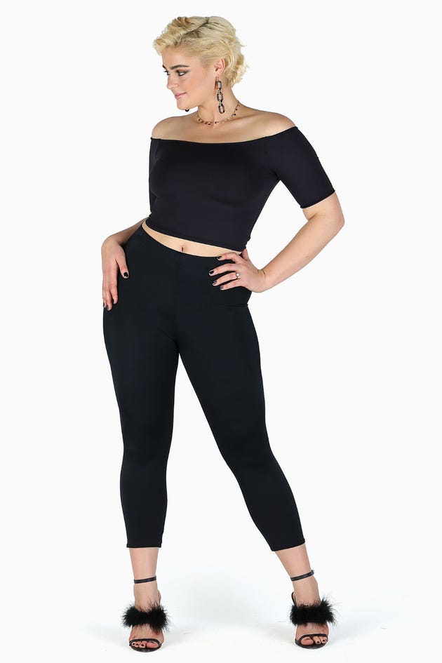 The Awesome High Waisted  3/4 Leggings