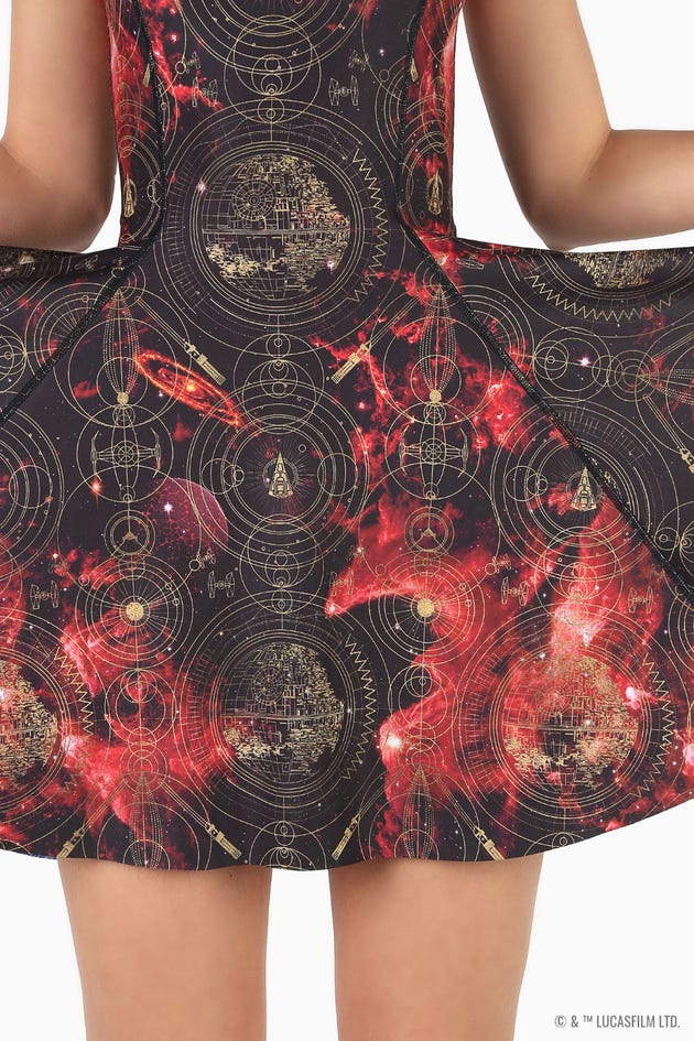 Rebel Alliance Vs Galactic Empire Inside Out Dress