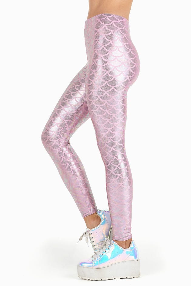Mermaid Pink HW Leggings