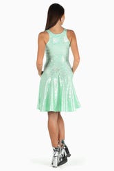 Mermaid Mint Reversible Longline Dress