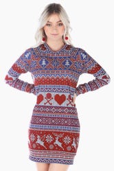 Christmas Jumper Sweater Dress