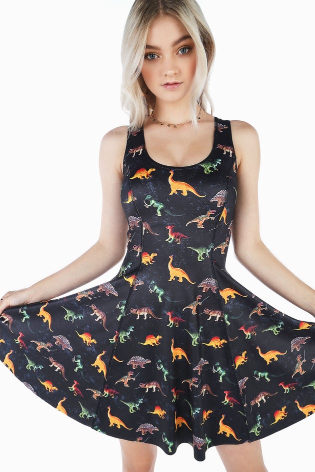 Rawrsome Vs Claws Out Inside Out Dress - Limited