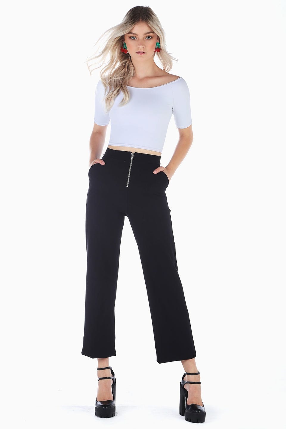 Push It Cropped Pants - Limited