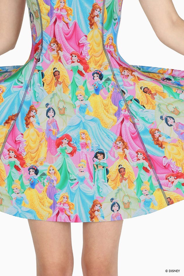 Disney Villains Vs Disney Princesses Inside Out Dress 2.0