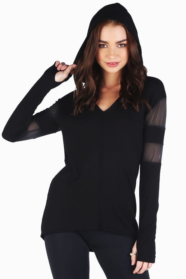 Sheer Spliced top - Limited