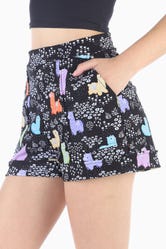 Llamacorn Cuffed Shorts