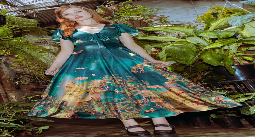 Midsummer Night's Fairies Rio Maxi Dress