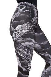 Ascending Dragon Descending Dragon HWMF Leggings