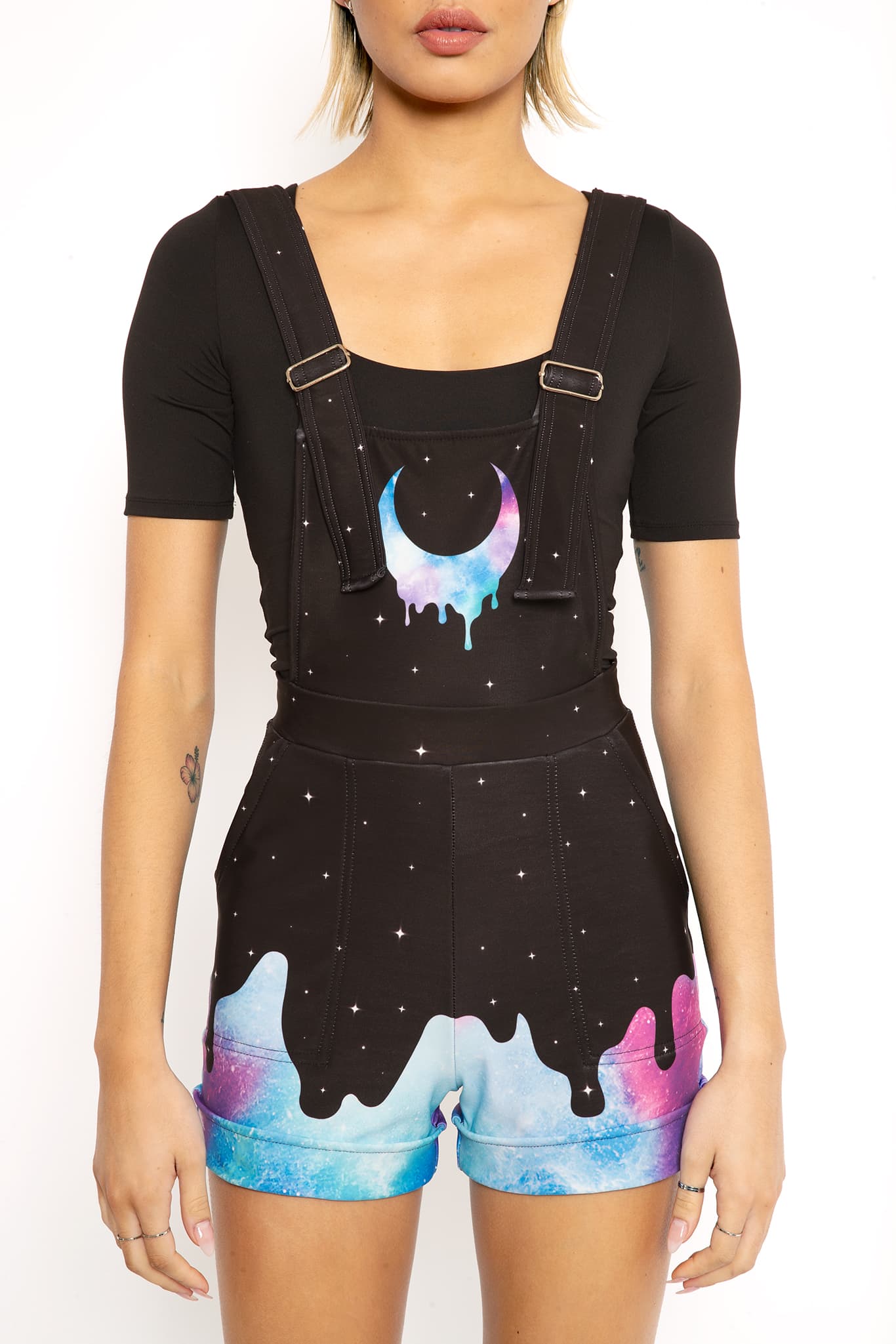 Galaxy Melt Short Overalls - Limited