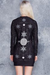 Sacred Geometry Sweater Dress