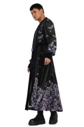 Death's Head Hawkmoth Velvet Maxi Jacket