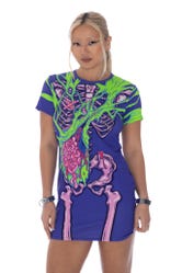 Electro-Necrosis Tee Dress7 Day Un