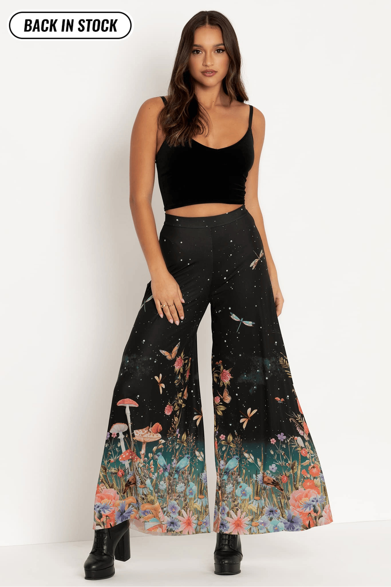 Fairytale Floral Palazzo Pants