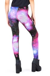 Galaxy Purple High Waisted Leggings