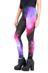 Galaxy Purple High Waisted Leggings