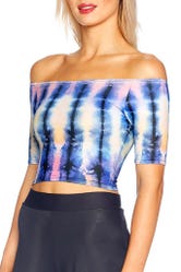 To Dye For Off the Shoulder Crop
