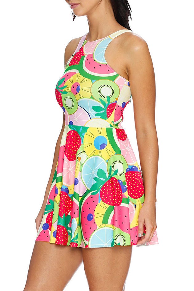 Tutti Frutti Reversible Skater Dress