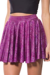Disco Doll Tartan Cheerleader Skirt