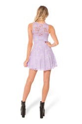 Lilac Lace Skater Dress