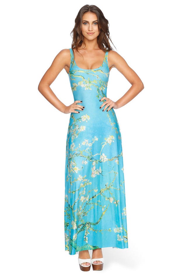 Almond Blossom Maxi Dress