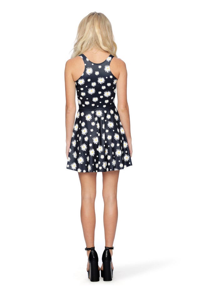 You're Driving Me Daisy Reversible Skater Dress