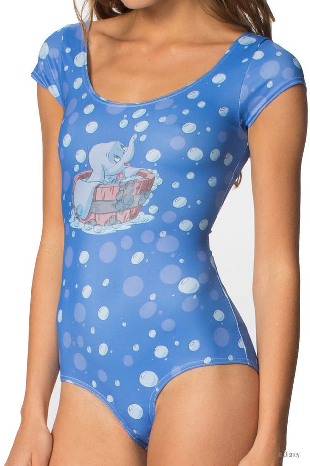 Dumbo Cap Sleeve Swimsuit
