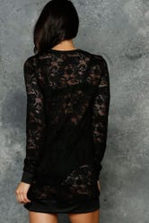 The Lace Sweater Dress