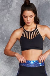 The Strapped-Up Tri Back Crop