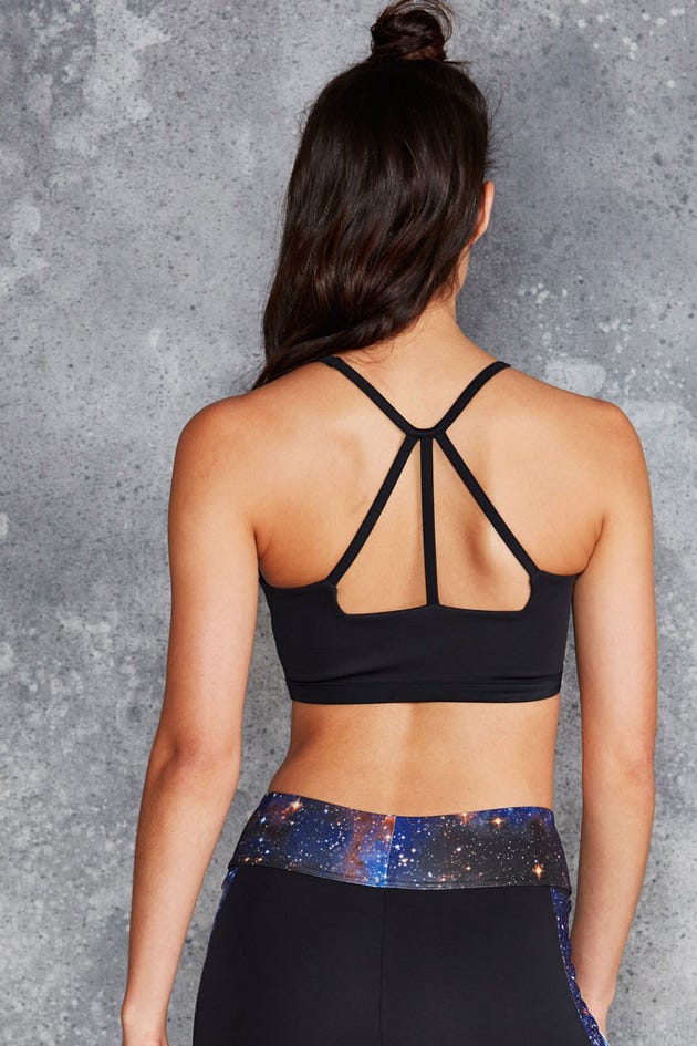The Strapped-Up Tri Back Crop