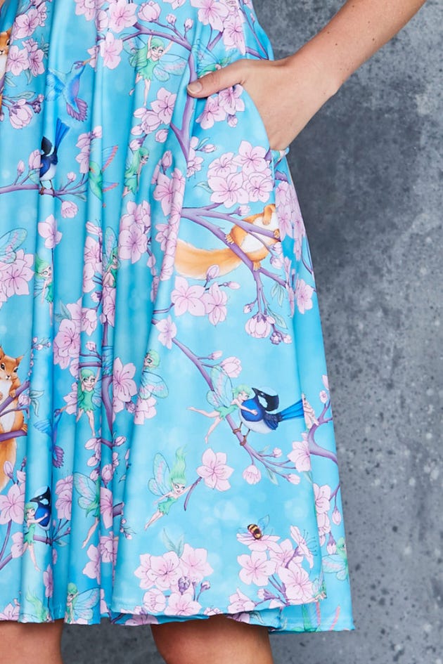 Bottom Of The Garden Pocket Midi Dress