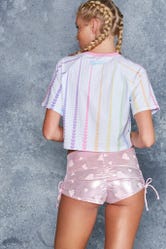 Doll Goes Disco Strung Up Butterfly Shorts