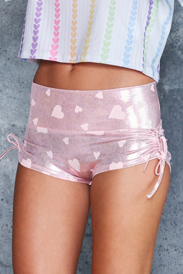 Doll Goes Disco Strung Up Butterfly Shorts
