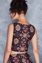 Not Actually Tapestry Wifey Top