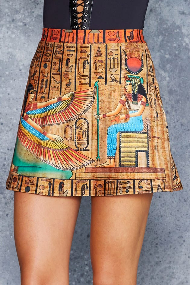 Justice Of Maat A Line Skirt