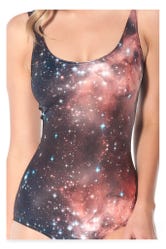 Galaxy Red Swimsuit
