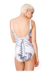 Ribs White Swimsuit