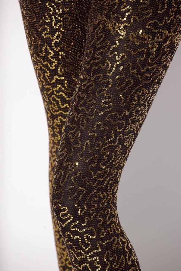 Sequin Gold Leggings