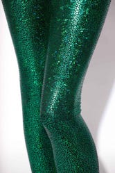 Shattered Glass Emerald Leggings